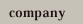company 会社概要