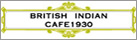 BRITISH INDIAN CAFE1930